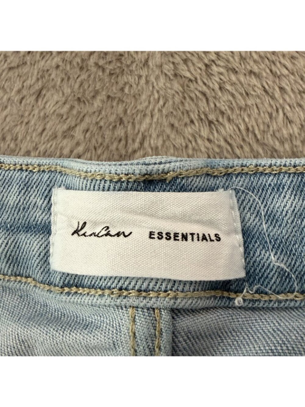 KanCan Wide Leg High Rise Jeans Womens 15/31 Light Wash - Picture 3 of 9